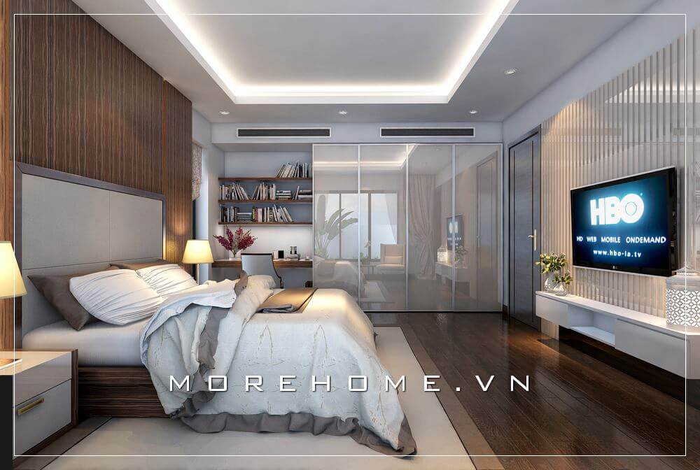 Phòng ngủ có góc làm việc